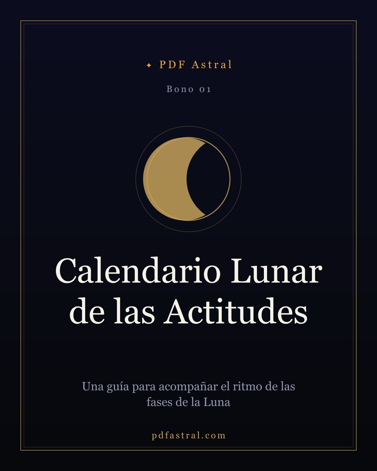 Calendario Lunar de las Actitudes