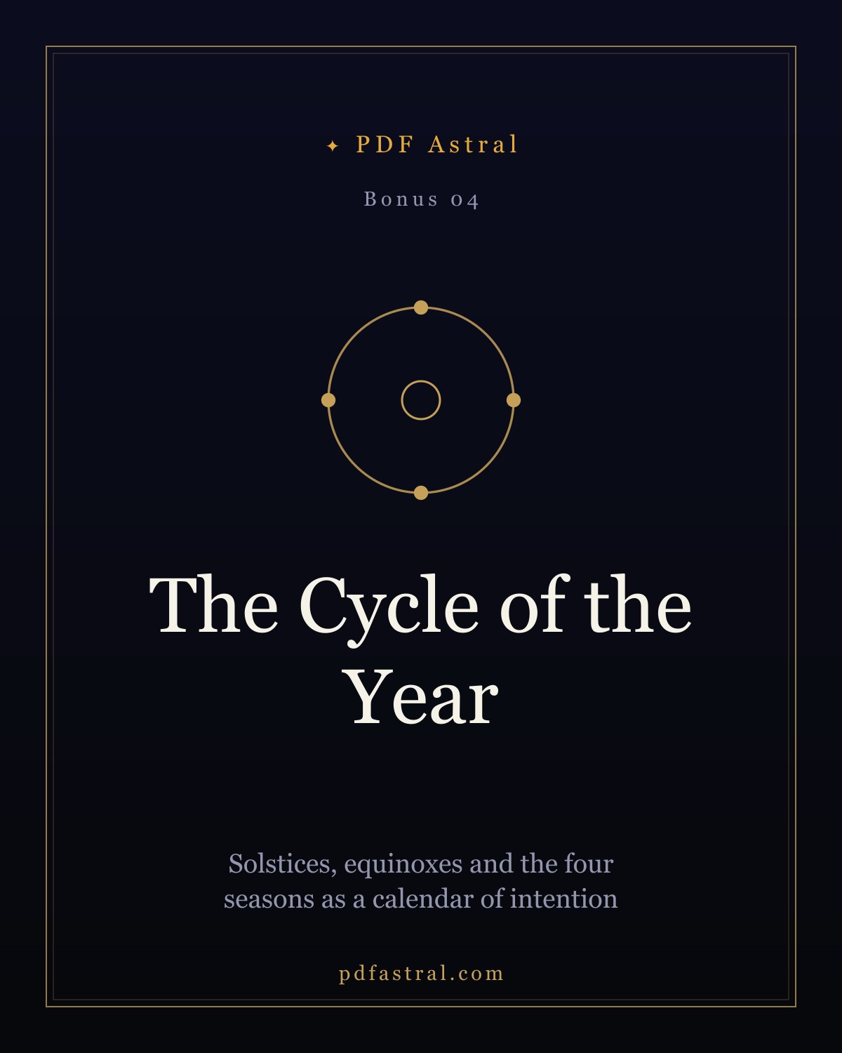 The Cycle of the Year